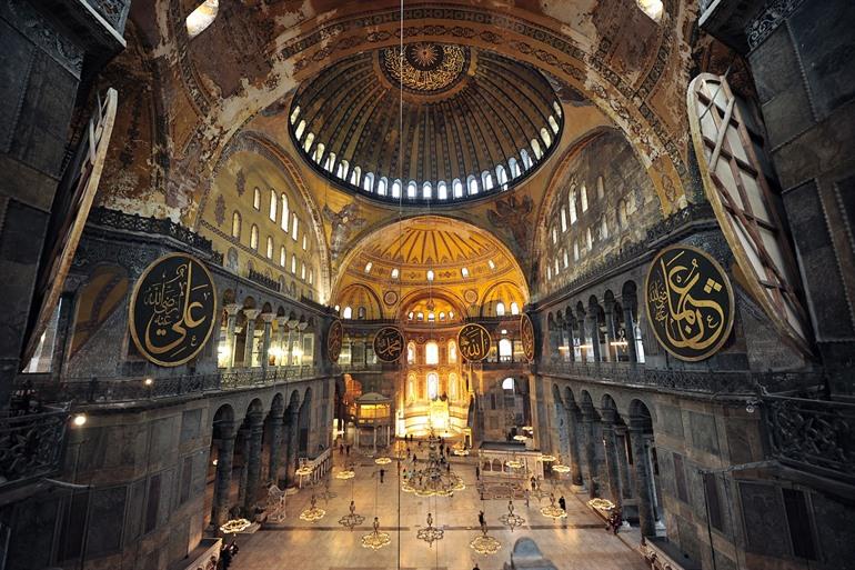 Koepel interieur Hagia Sophia