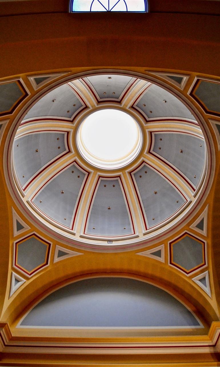 Koepel van het Godshuis in Sint-Laureins, Meetjesland