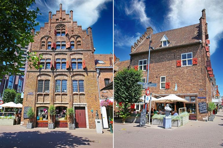 Koffie drinken in het Romerhuis bezoeken in Venlo