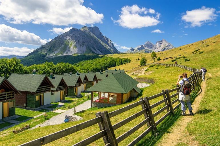 Komovi-gebergte in Montenegro