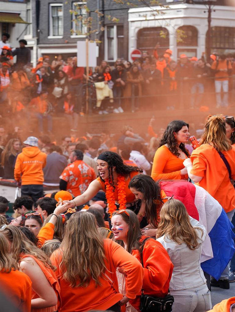 Koningsdag vieren in Nederland