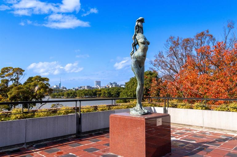Kunst en zichten in het Fukuoka Art Museum