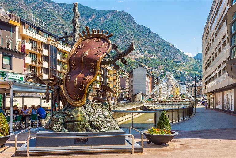 Kunstwerk The nobility of time in Andorra la Vella
