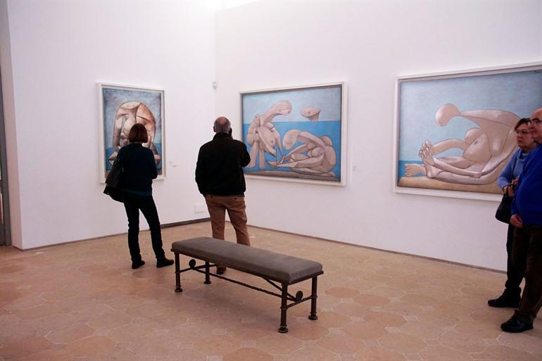 Kunstwerken in het Picasso museum van Parijs