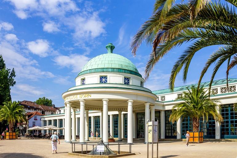 Kuuroord Bad Pyrmont in Teutoburger Wald