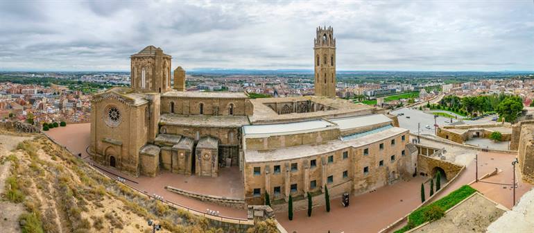 La Seu Vella kathedraal in Lleida