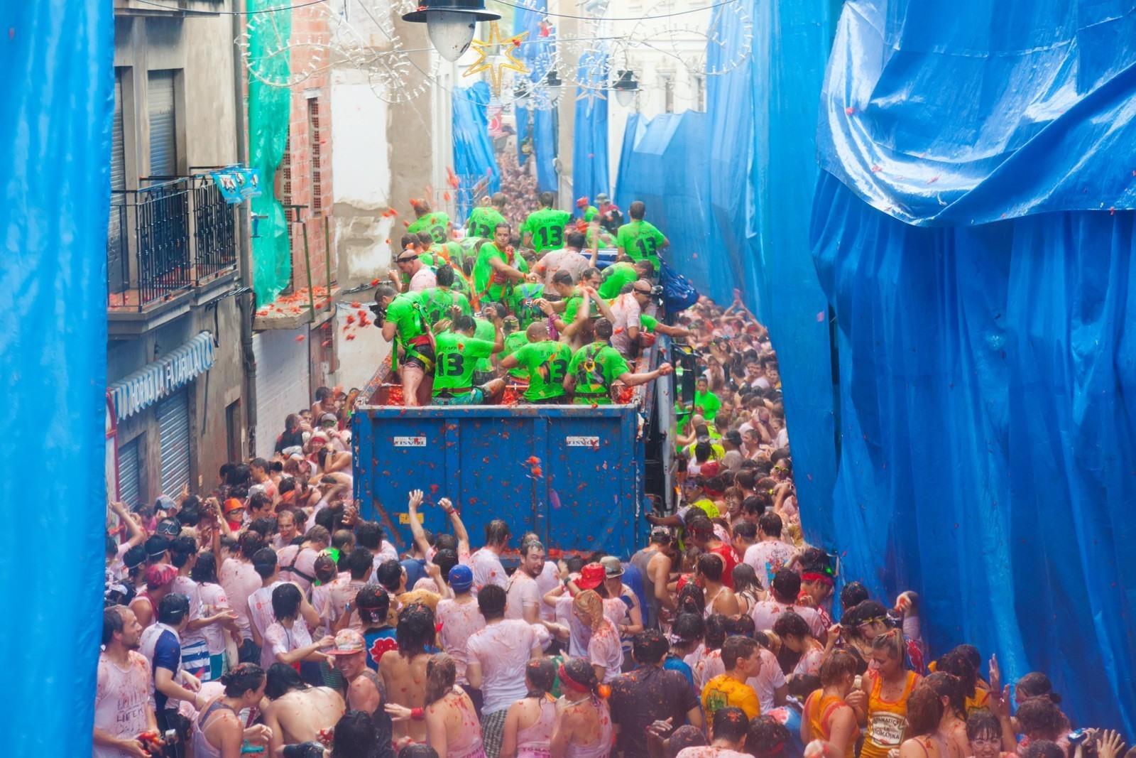 La Tomatina tomatenfestival 2025 Spanje Tickets + info voor je bezoek