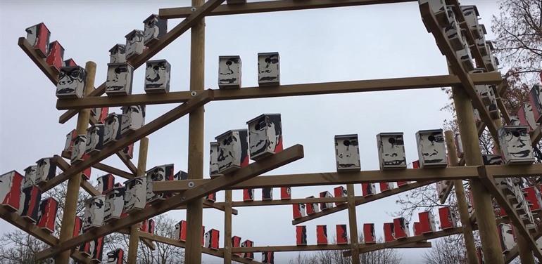 La ville dans la ville in Mons Bergen