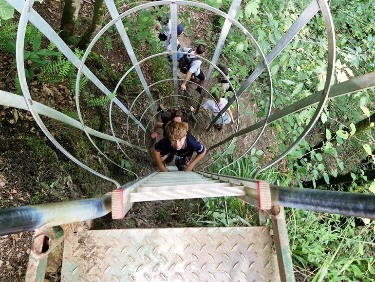 Laddertjeswandeling van Rochehaut