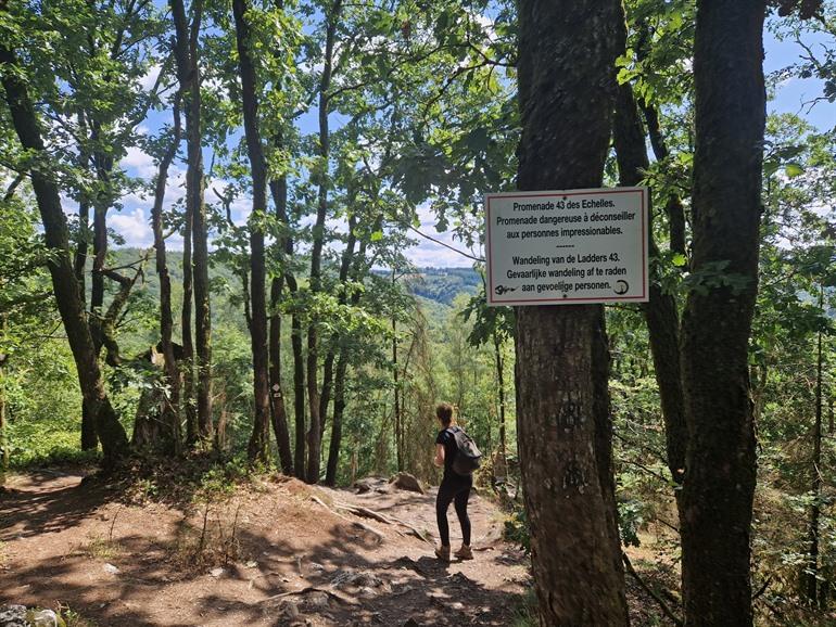 Ladderwandeling in Rochehaut