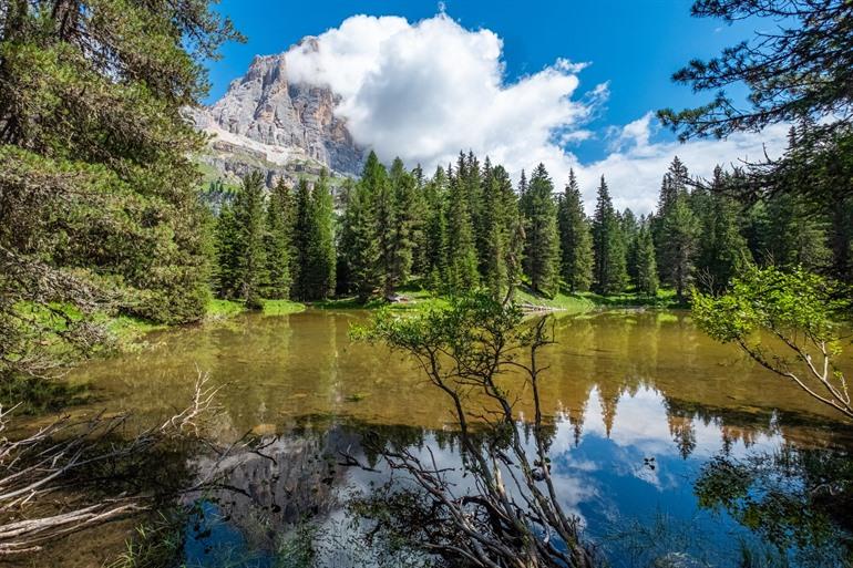 Lago Bai di Dones, Dolomieten