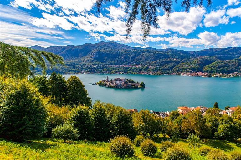Lago d'Orta, Italië