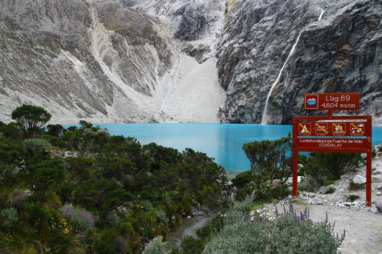Laguna 69 in Huaraz