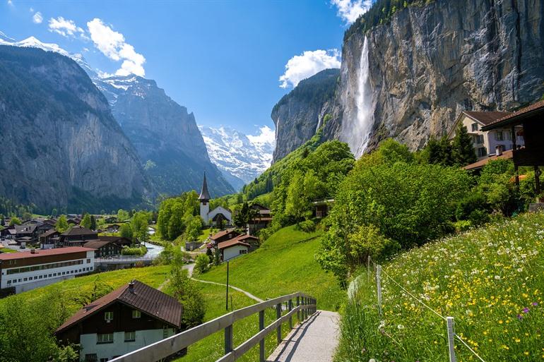 Lauterbrunnen, Zwitserland