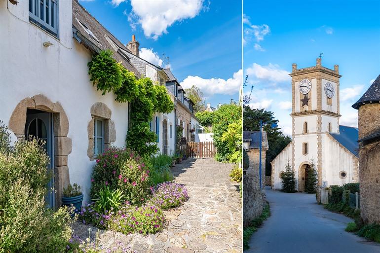 Île aux Moines in de Golf van Morbihan, Bretagne