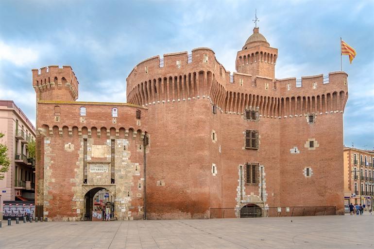 Le Castillet in Perpignan