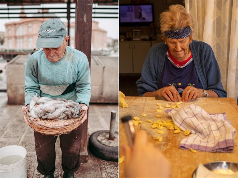 Lekkers uit de zee en verse pasta