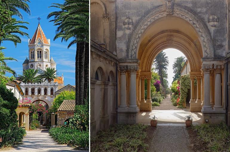 Lérins abdij op Île Saint-Honorat, Cannes