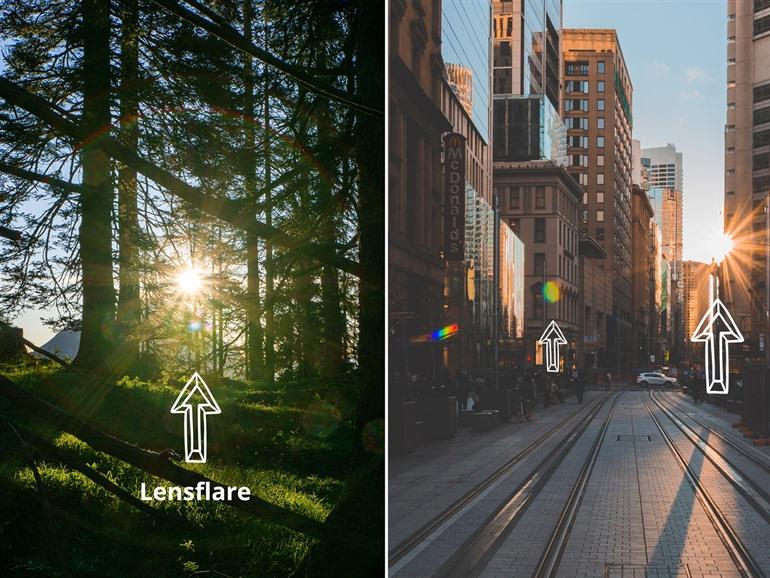 Let op voor lensflare