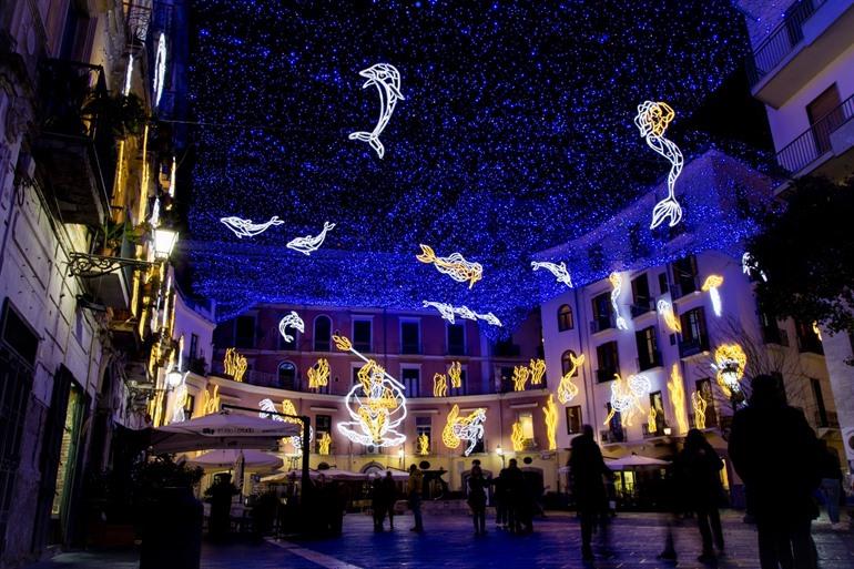 Lichtjesfestival Luci d'Artista in Salerno