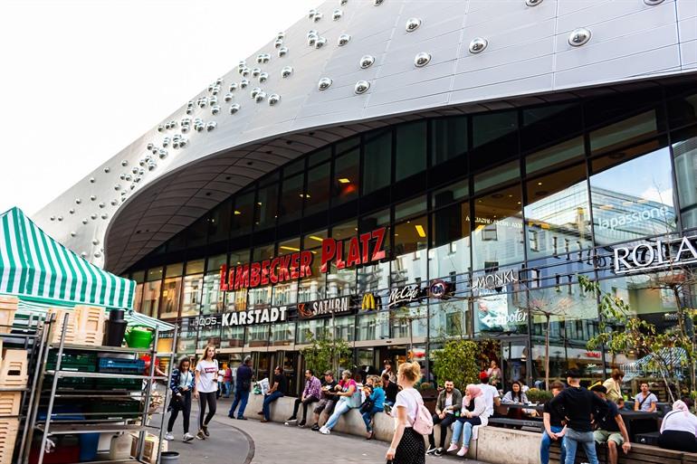Limbecker Platz, winkelcentrum in Essen