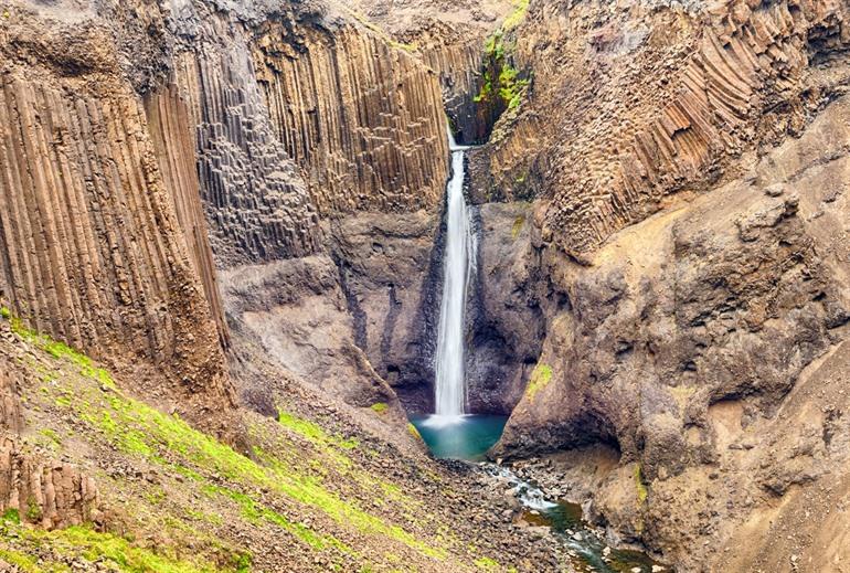 Litlanesfoss waterval