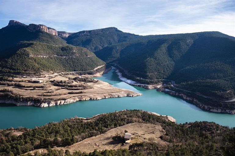 Llosa del Cavall reservoir, Catalonië