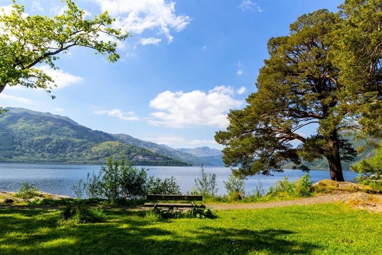 Loch Lomond at Rowardennan