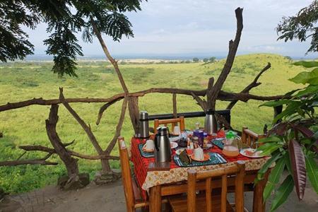 Lodge met waanzinnig uitzicht boeken bij Pumba Safari Cottages