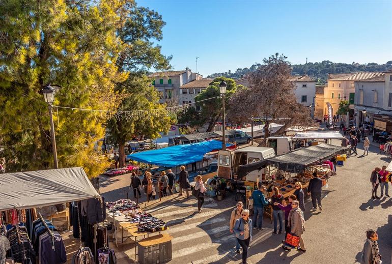 Lokale markt van Sineu, Mallorca