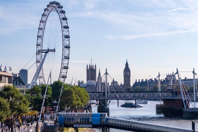 Londen Eye bezoeken
