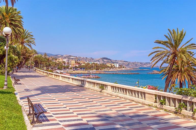 Lungomare San Remo, wandelpromenade