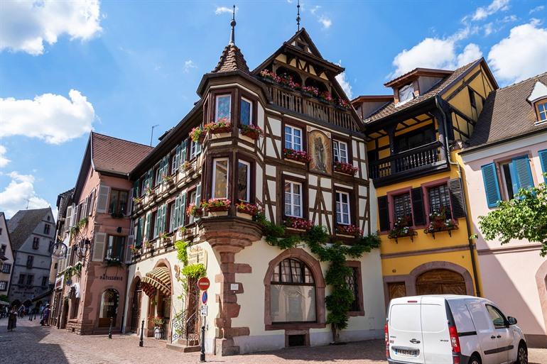 Maison Loeweert (bakkerij) in Kaysersberg, Elzas