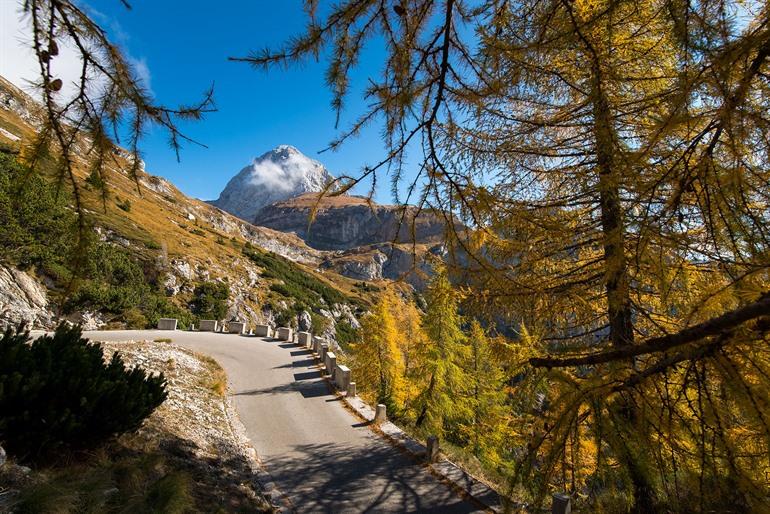 Mangart gebergte, Slovenië