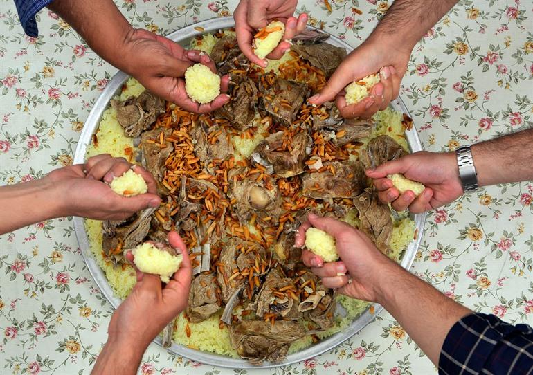 Mansaf, nationaal gerecht van Jordanië