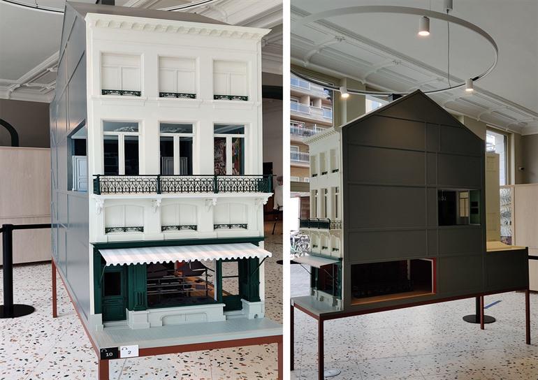 Maquette van het James Ensorhuis, Oostende