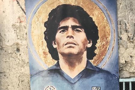 Maradona - Jorit, Napels