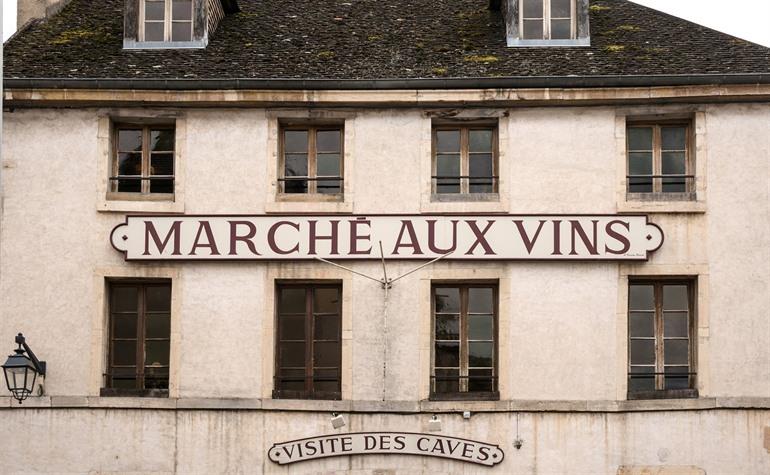Marché aux Vins in Beaune, Bourgondië 