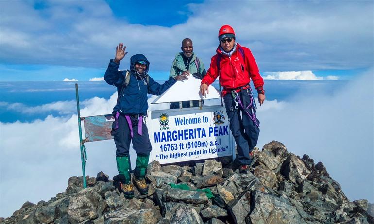 Margherita Peak beklimming, Rwenzori Mountains National Park