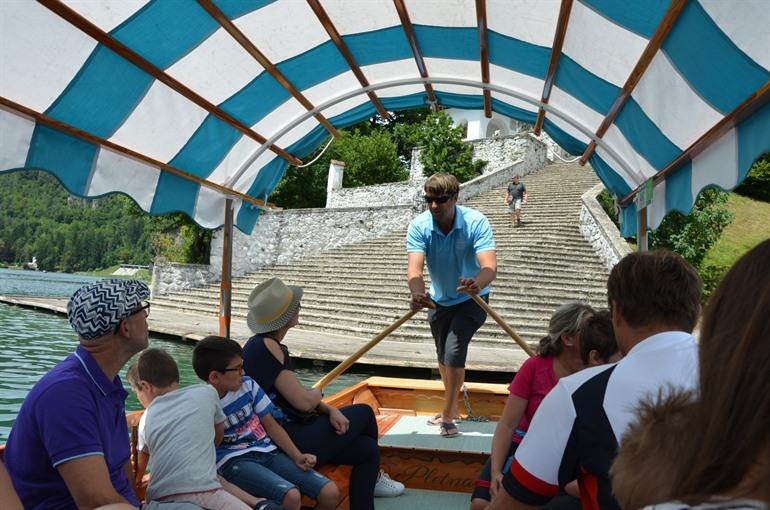 Maria Hemelvaartskerk in het Meer van Bled