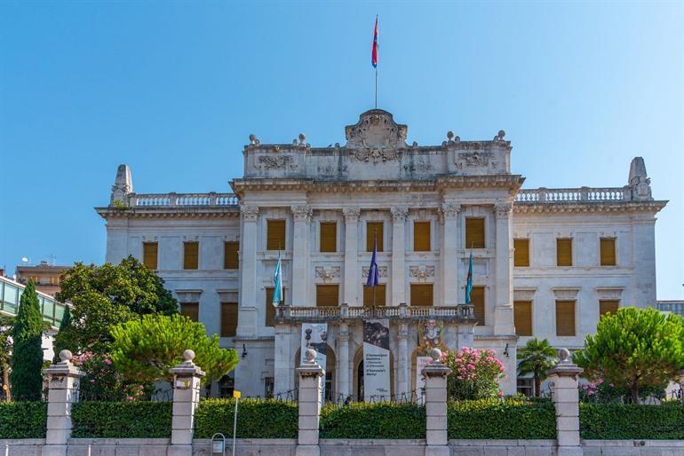 Maritiem en historisch museum van Rijeka, Kroatië