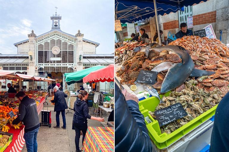 Marktkraampjes bij Les Halles de La Rochelle