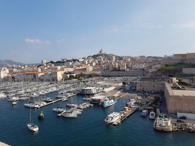 Marseille uitzicht vanop Fort Saint-Jean