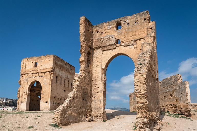 Merenid Tombs, nabij Fez