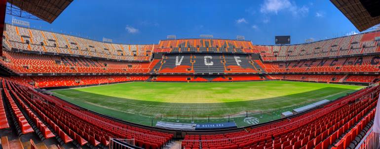 Mestalla stadion Valencia