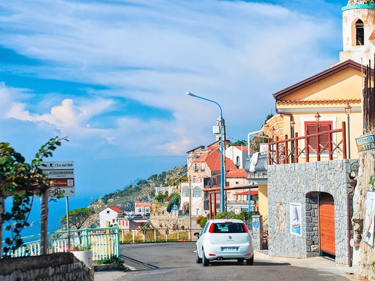 Met de auto naar Agerola