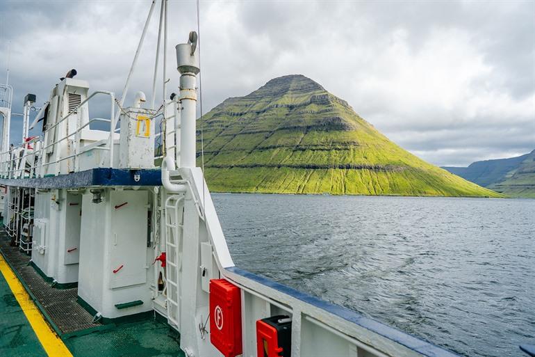 Met de ferry naar de Faeröer