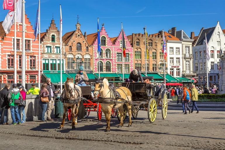 Met de koets door Brugge