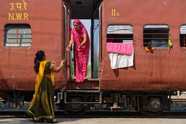 Met de trein door India