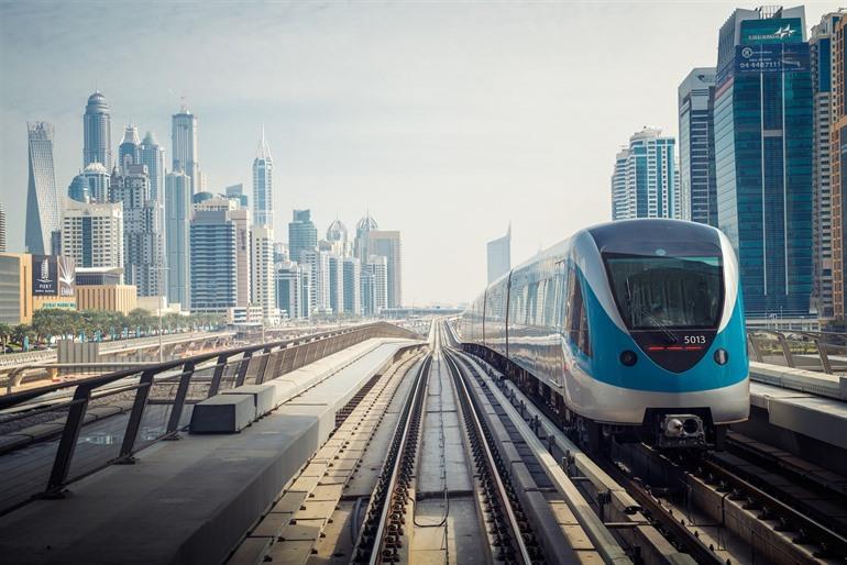 Metro in Dubai
